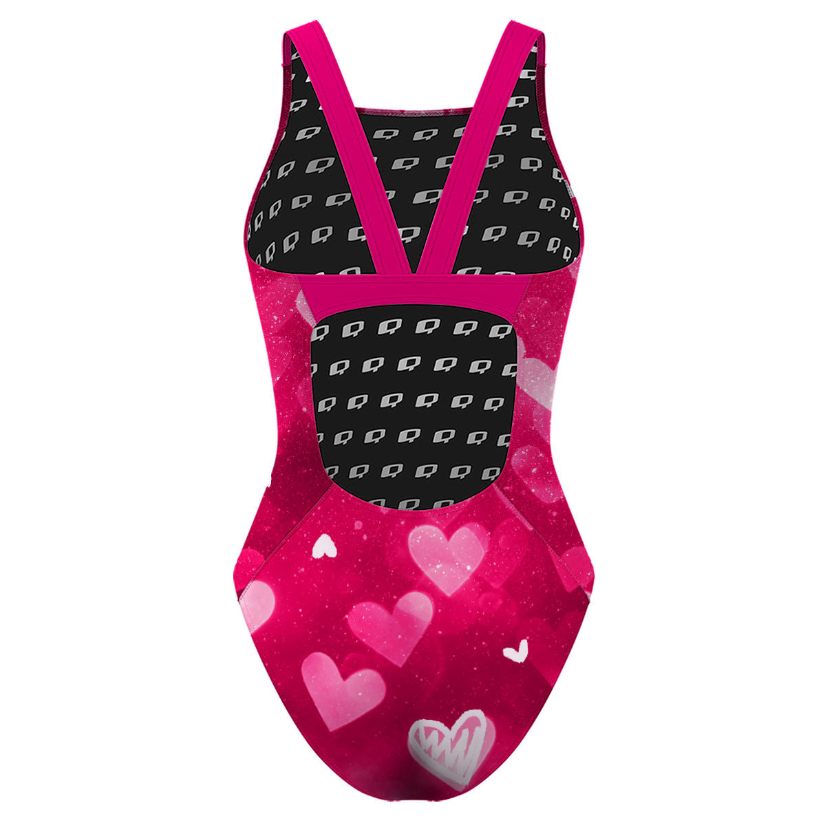 Love glitter pink - Classic Strap Swimsuit