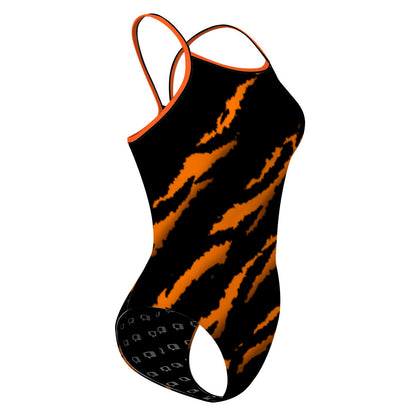 Tiger Team - Skinny Strap Swimsuit