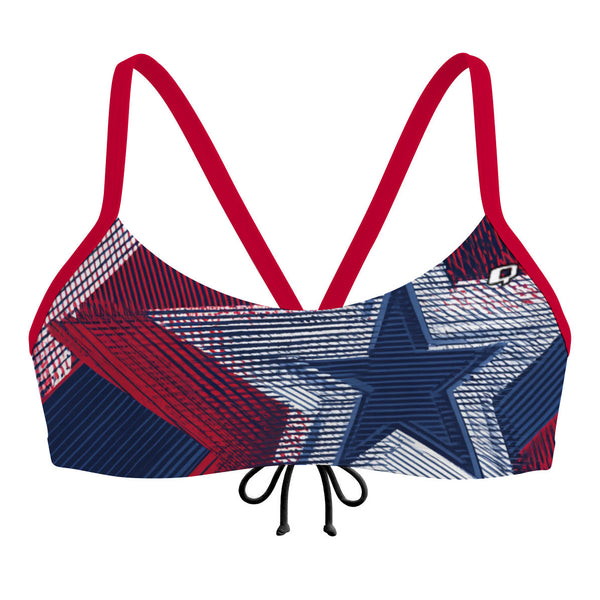 Stars Before Sunset - Bandeau Bikini Top
