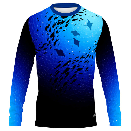 Stingray Play - Men's Performance Shirt Long Sleeve