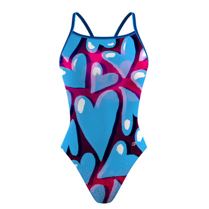 Bubble love - Sunback Tank Swimsuit