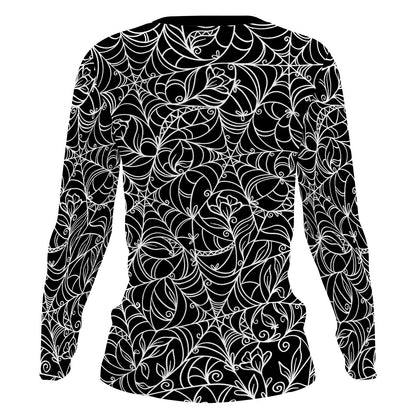 Spiderweb Temptation - Women's Performance Shirt Long Sleeve