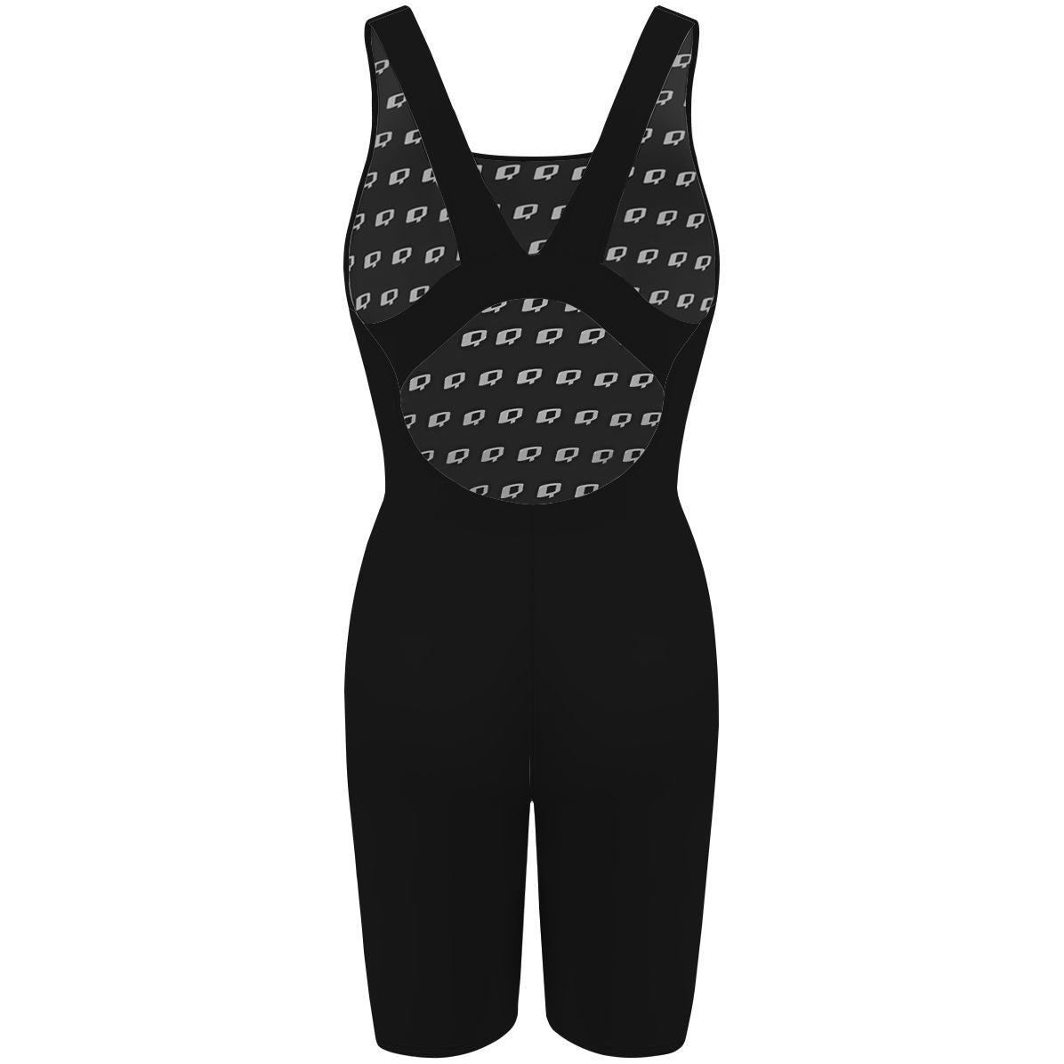 Flat Black - Classic Strap Long Knee Women Jammer