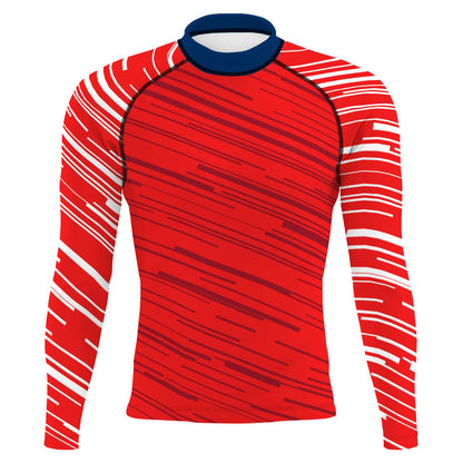 The Patriot - Men's Surf UPF50+ Long Sleeve Rash Guard