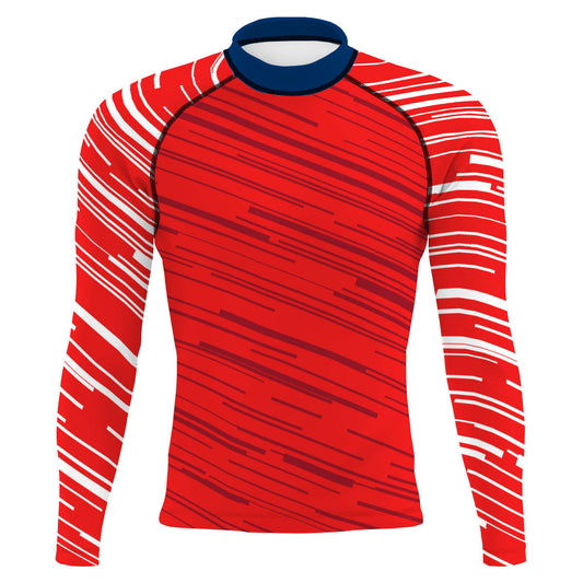 The Patriot - Men's Surf UPF50+ Long Sleeve Rash Guard
