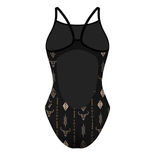 Western Bull - Skinny Strap Swimsuit