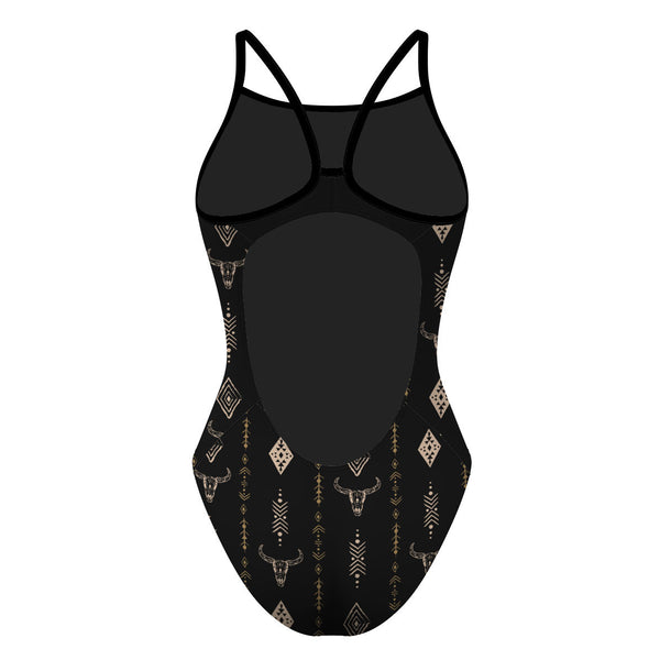 Western Bull - Skinny Strap Swimsuit