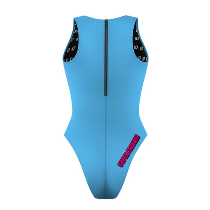 Angi's Headshot - Women's Waterpolo Swimsuit Cheeky Cut