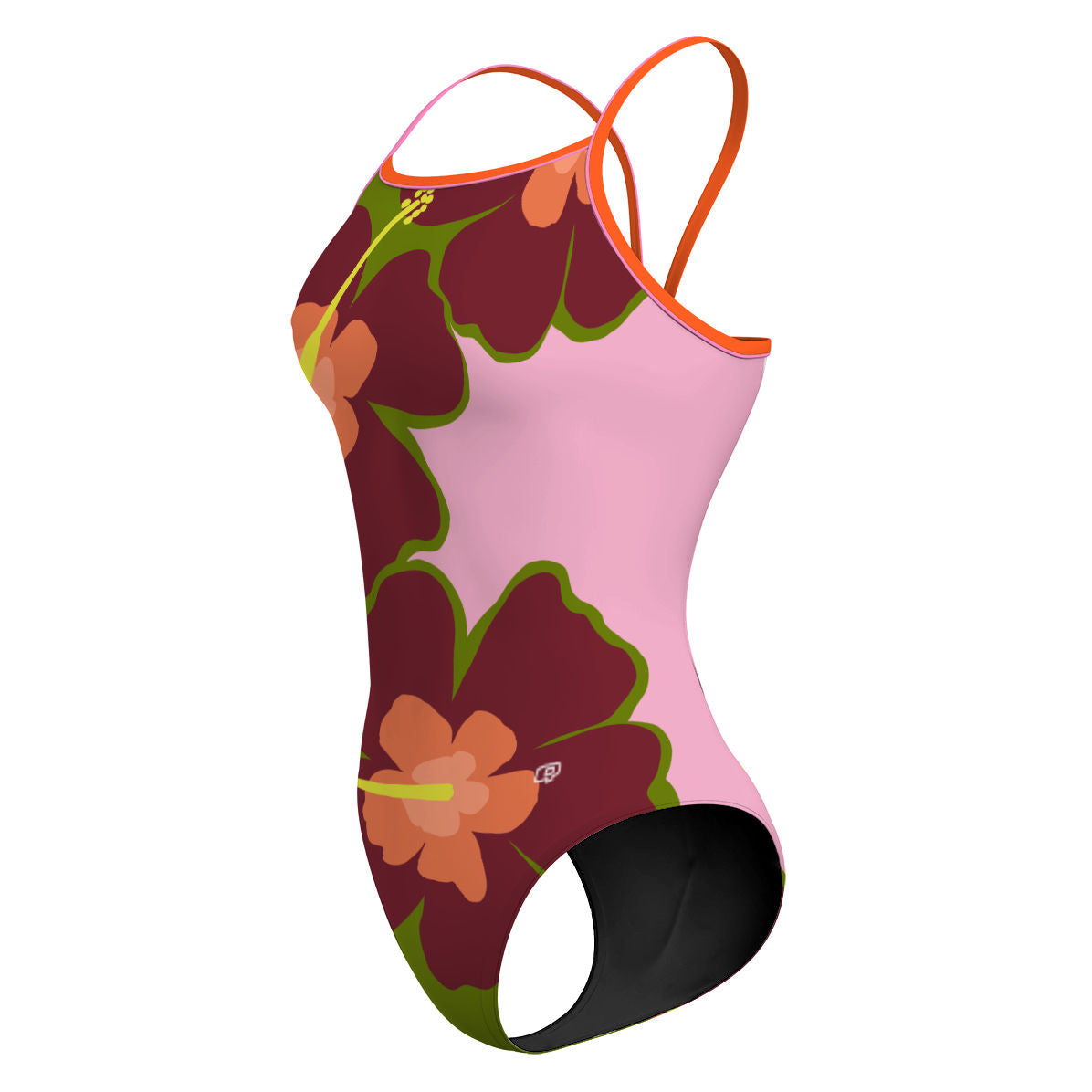 Hibiscus - Sunback Tank Swimsuit