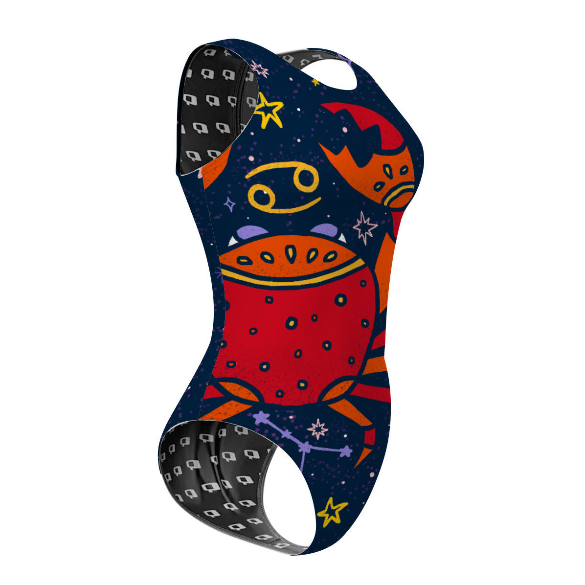 Cancer - Women's Waterpolo Swimsuit Classic Cut