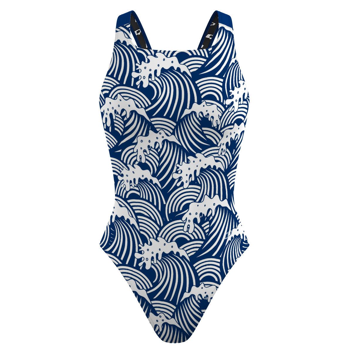 White Cap - Classic Strap Swimsuit