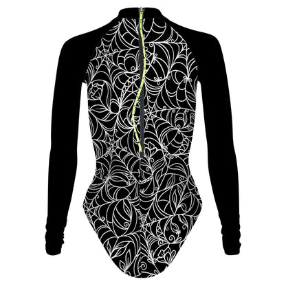Spiderweb Temptation - Surf Swimming Suit Classic Cut