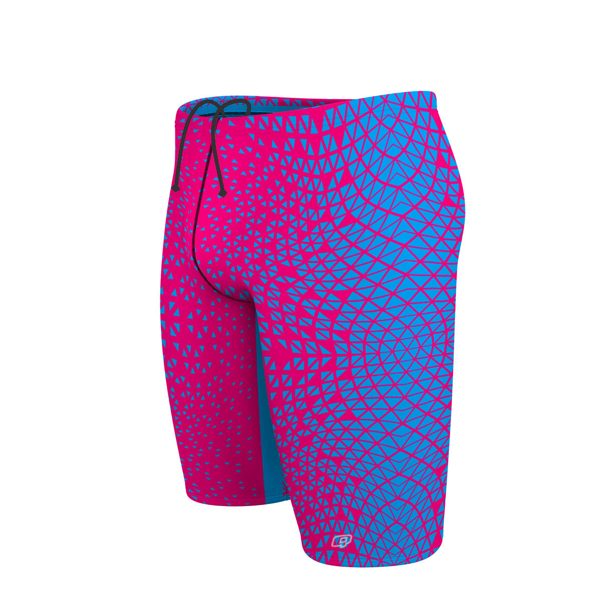 Pink/ Turqouise Geometry - Jammer Swimsuit