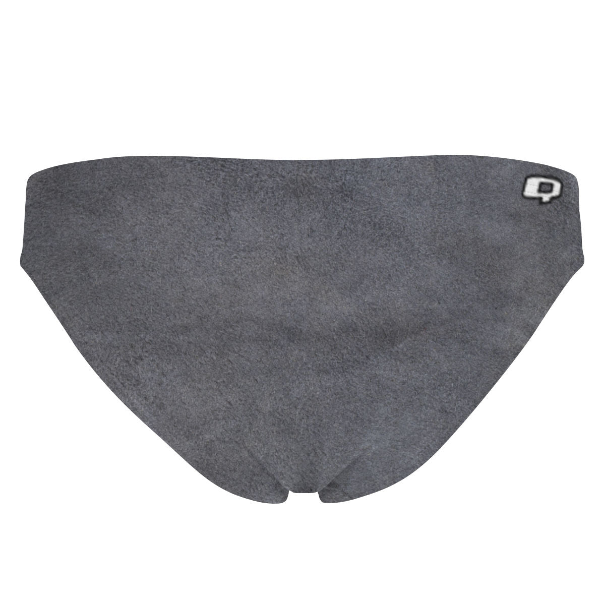 Gray Suede - Bandeau Bikini Bottom