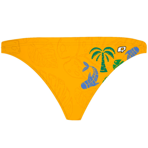 Seaside jungle - Tieback Bikini Bottom