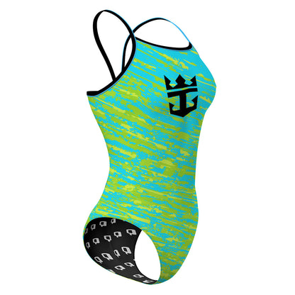 green/blue - Sunback Tank Swimsuit