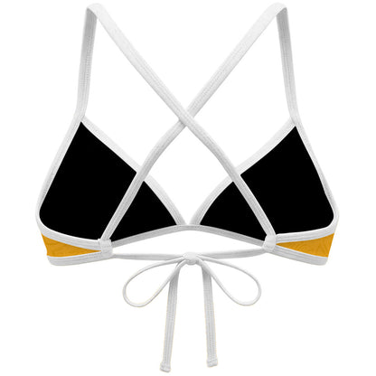 Seaside jungle - Tieback Bikini Top