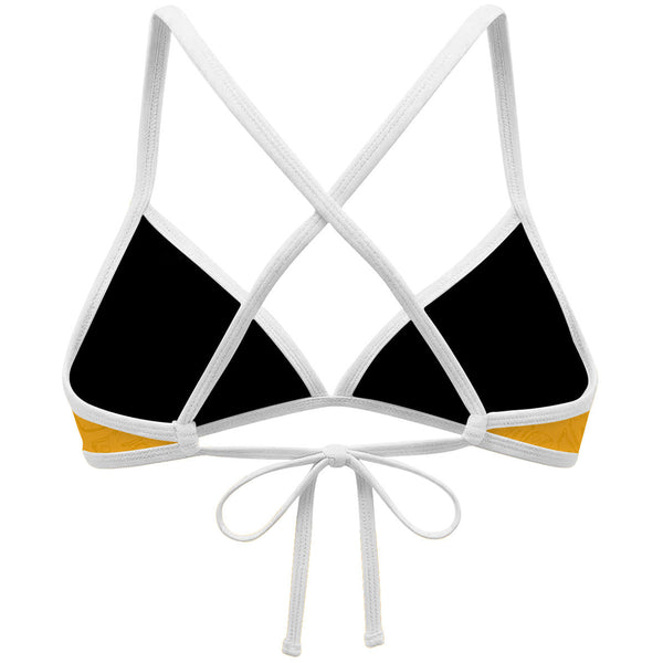 Seaside jungle - Tieback Bikini Top
