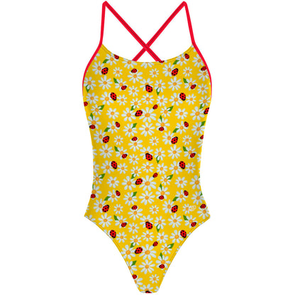 Lady Bug X Back - "X" Back Swimsuit