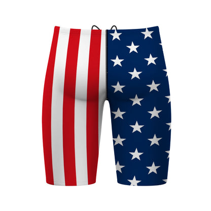 Vertical Stripes - Jammer Swimsuit