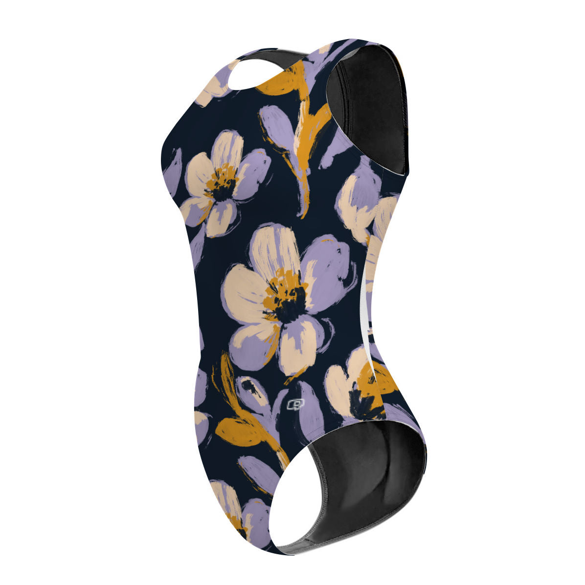 Midnight Garden - Women's Waterpolo Swimsuit Classic Cut
