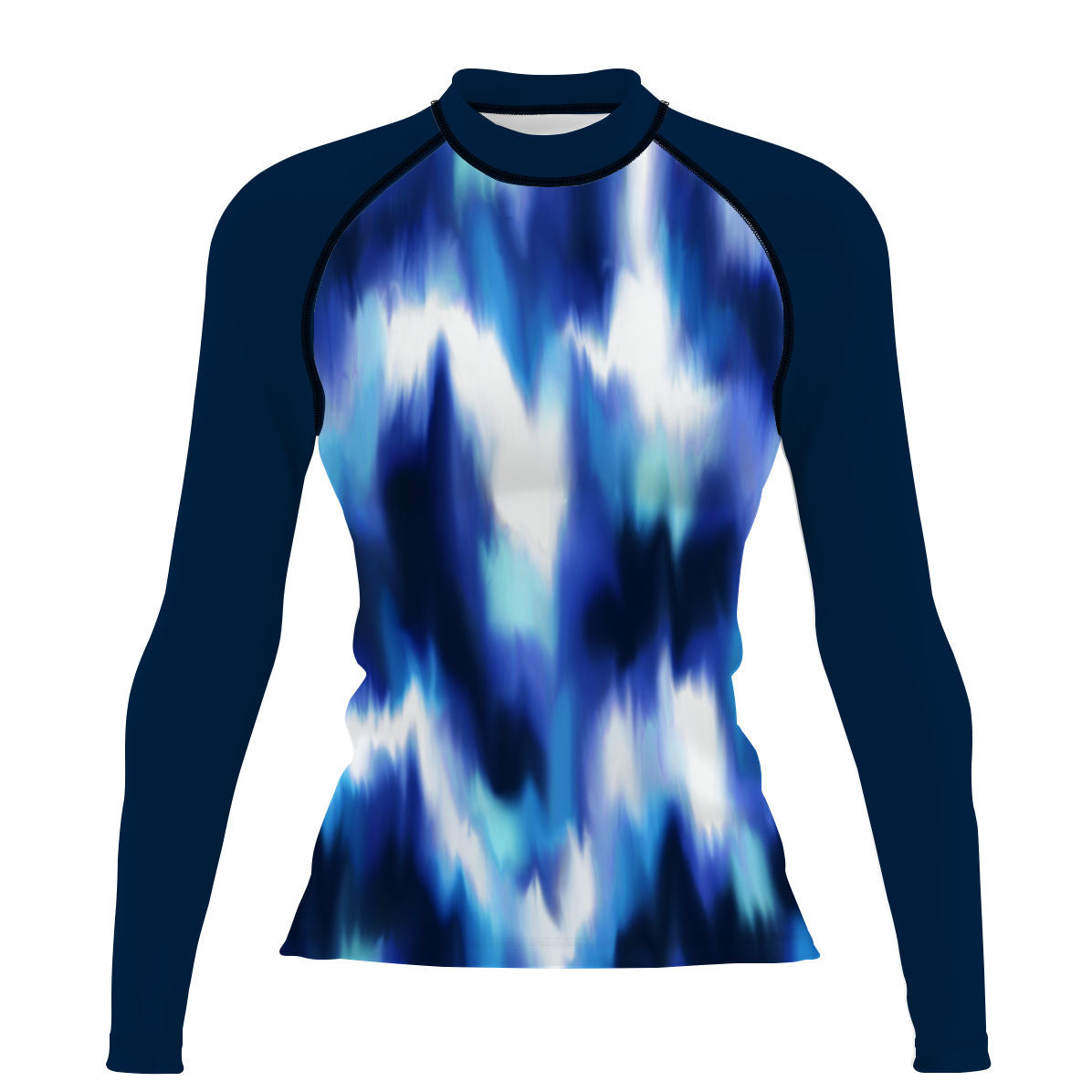 Marbled Movement - Women's Surf UPF50+ Long Sleeve Rash Guard