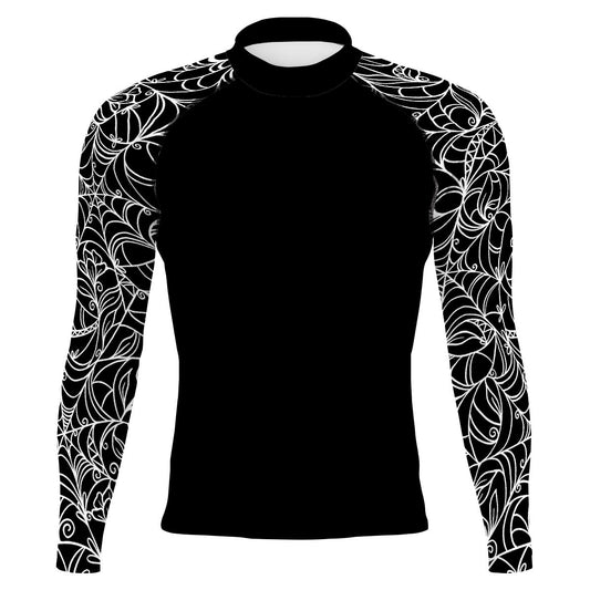 Spiderweb Temptation - Men's Surf UPF50+ Long Sleeve Rash Guard