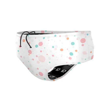 Multicolor Polka Dots - Classic Brief Swimsuit
