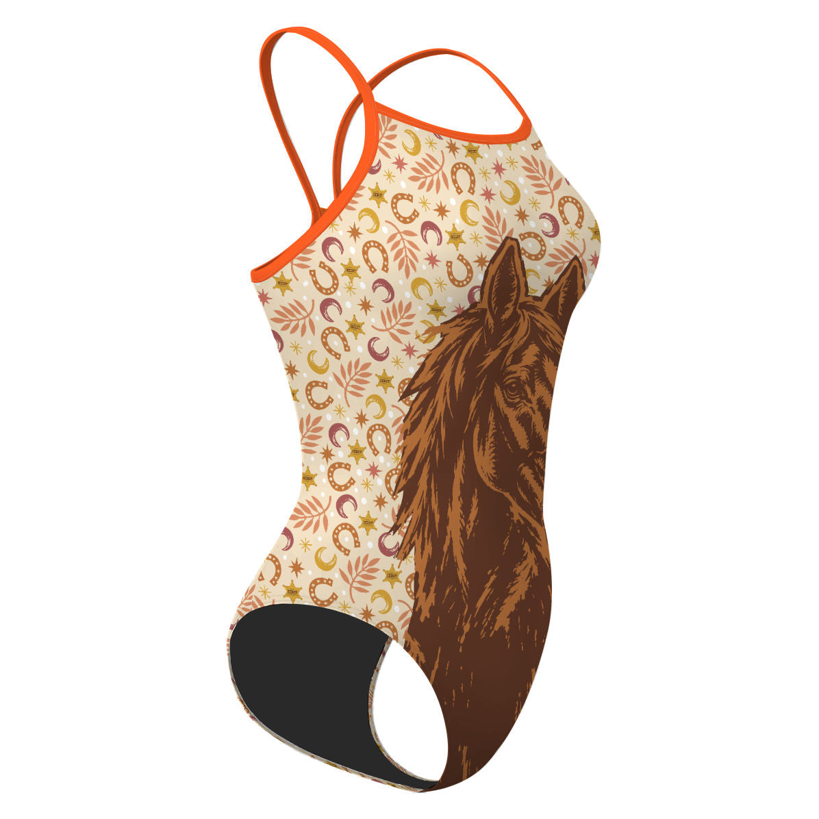 Sheriffs Horse - Skinny Strap Swimsuit