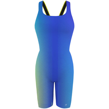 Fade Lagoon - Classic Strap Long Knee Women Jammer