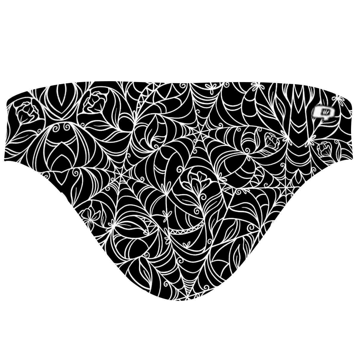 Spiderweb Temptation - Bandeau Bikini Bottom