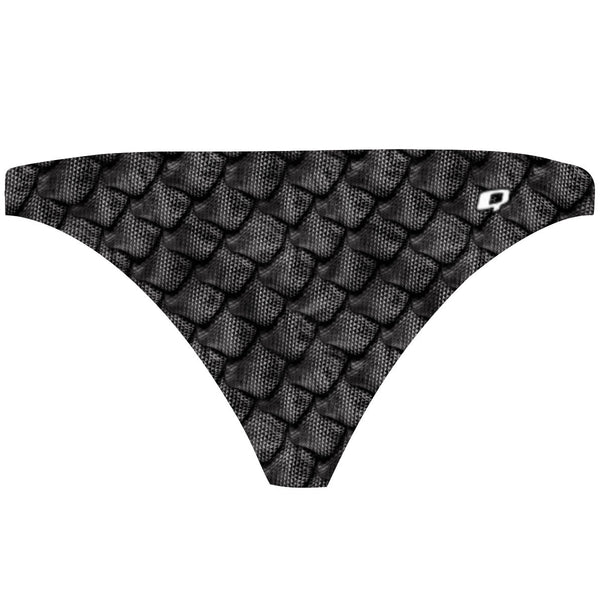 Dragon Scale Tieback Bikini Bottom