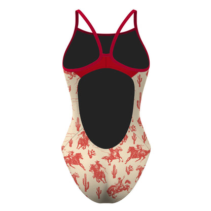Cowboy Desert - Skinny Strap Swimsuit