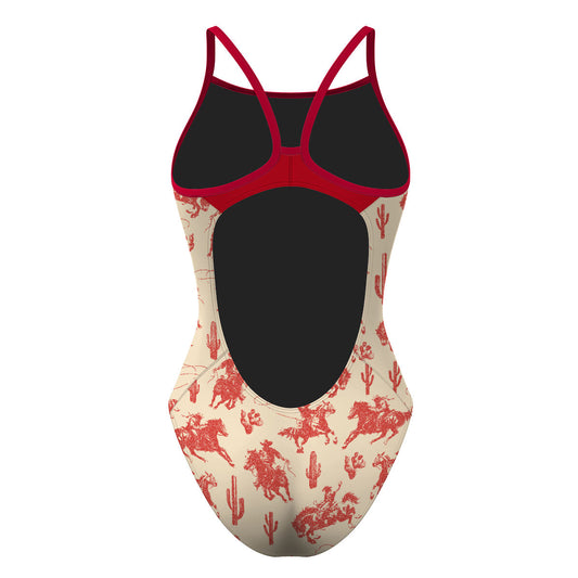 Cowboy Desert - Skinny Strap Swimsuit