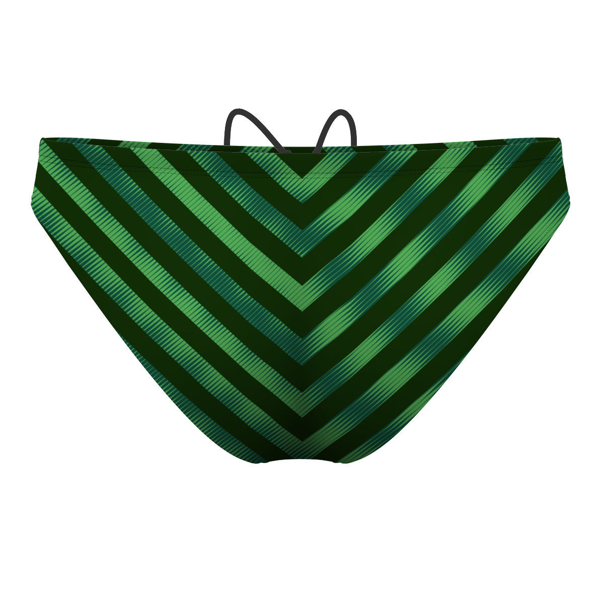 Evergreen One Way Hunter Lines Kelly - Waterpolo Brief Swimsuit