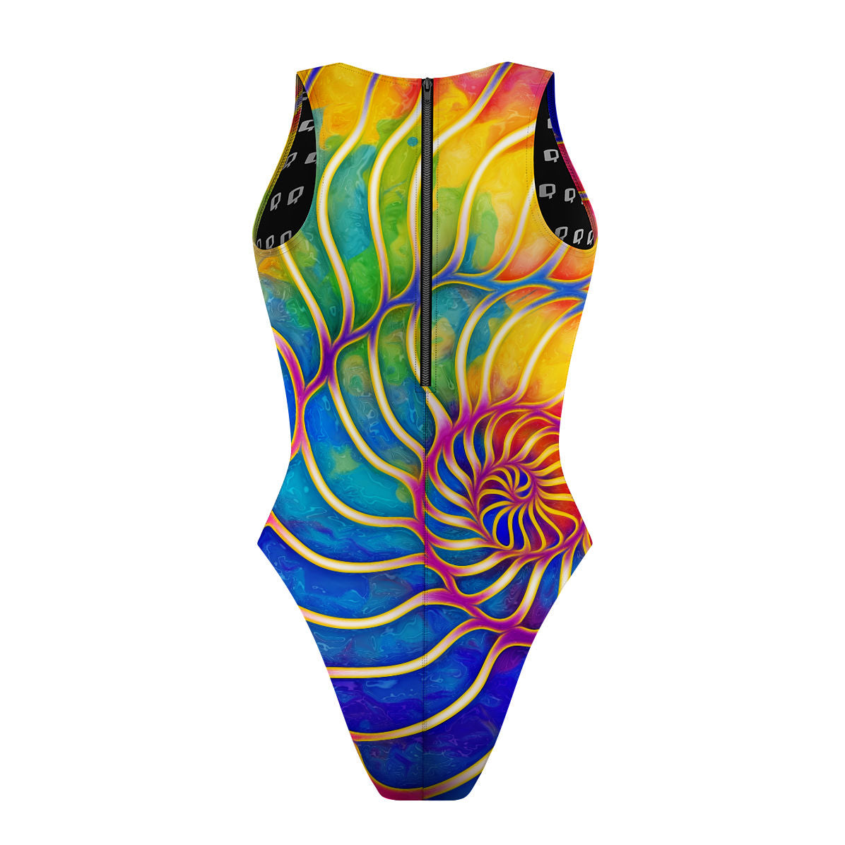 Seashell in Wonderland - Women's Waterpolo Swimsuit Cheeky Cut