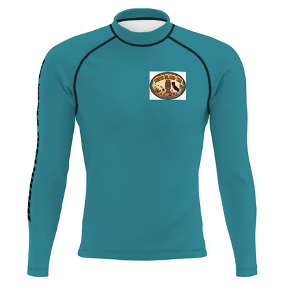 Tenth Island Tiki Rash Guard - Men's Surf UPF50+ Long Sleeve Rash Guard