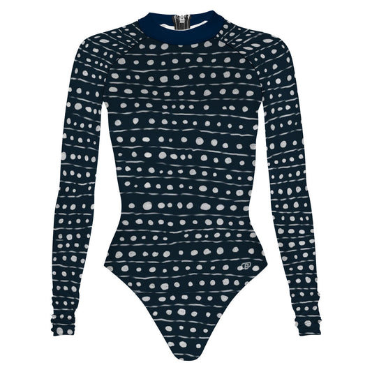 Polka Sea- Surf Swimming Suit Classic Cut