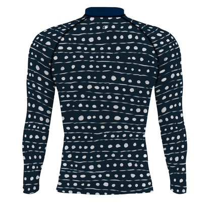 Polka Sea - Men's Surf UPF50+ Long Sleeve Rash Guard