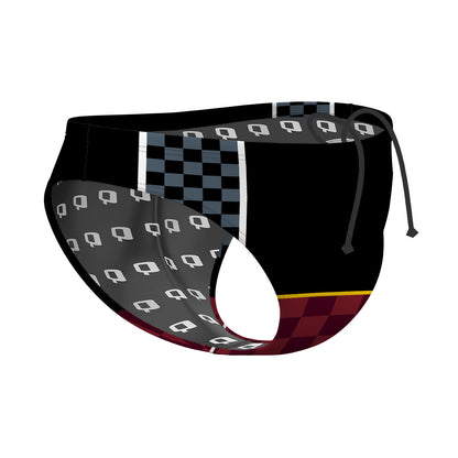 Meyers Black Final - Waterpolo Brief Swimsuit