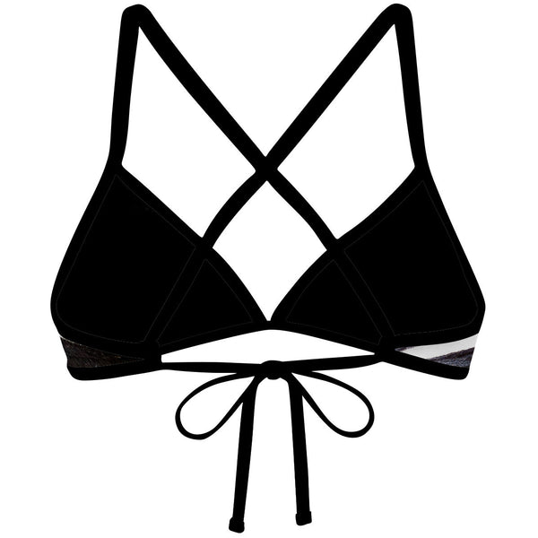 Zebra - Tieback Bikini Top
