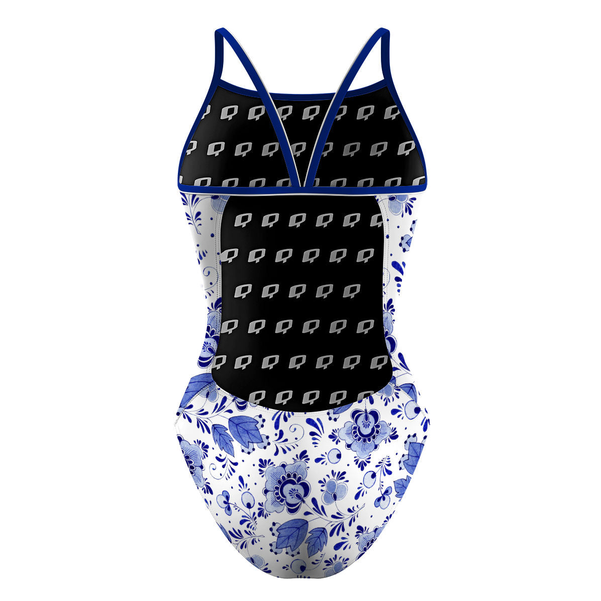 Delfs Blue - Sunback Tank Swimsuit