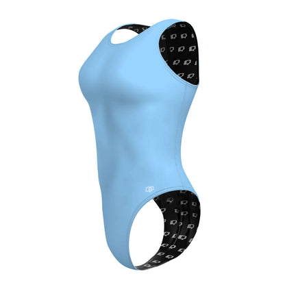 Gotta Get Wet - Women's Waterpolo Swimsuit Cheeky Cut