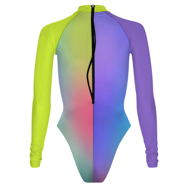 Fade Spectrum Surf Swimming Suit Cheeky Cut, view 2