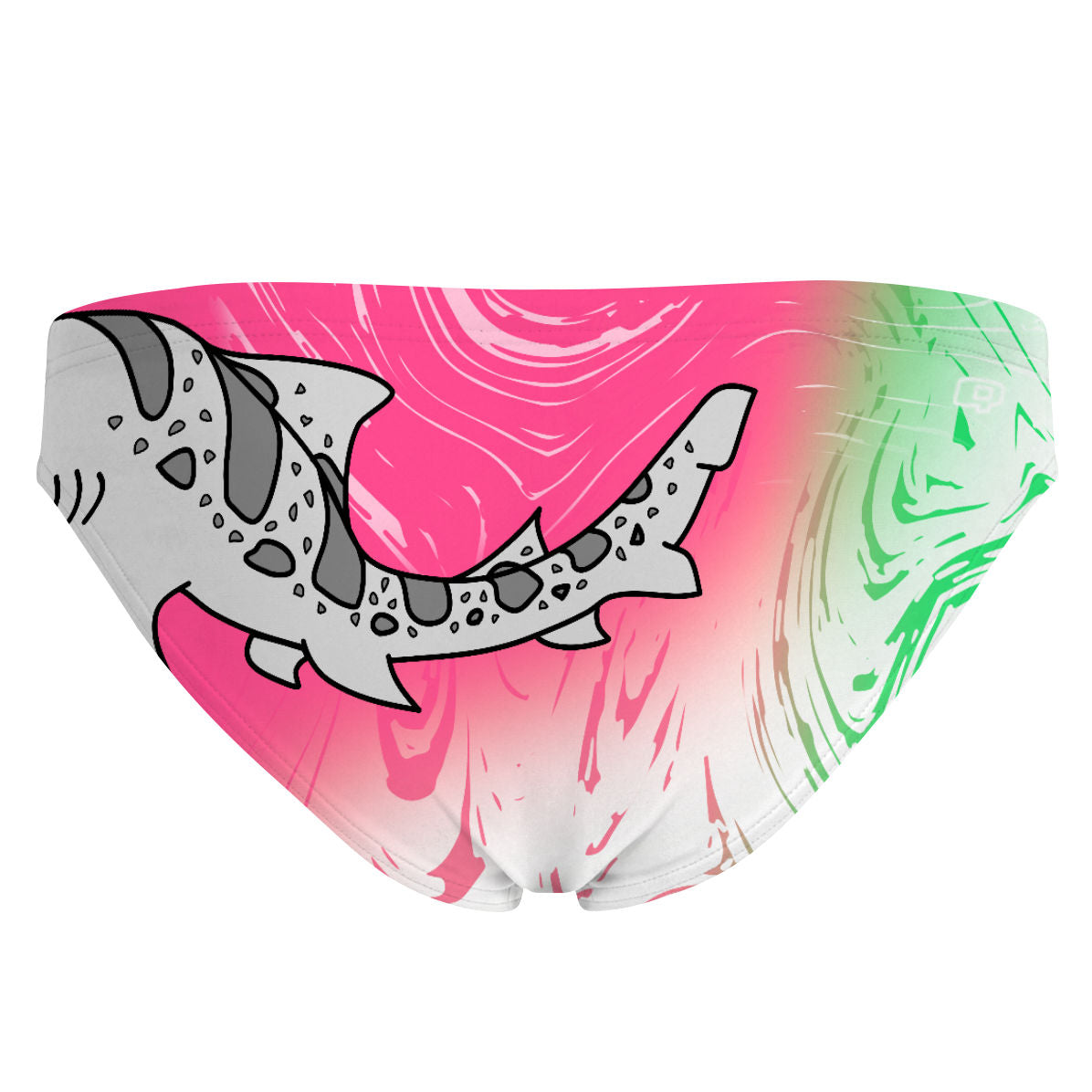 Pink Sharkie v3.1 Band - Bandeau Bikini Bottom