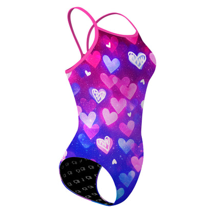 Love Glitter - Skinny Strap Swimsuit