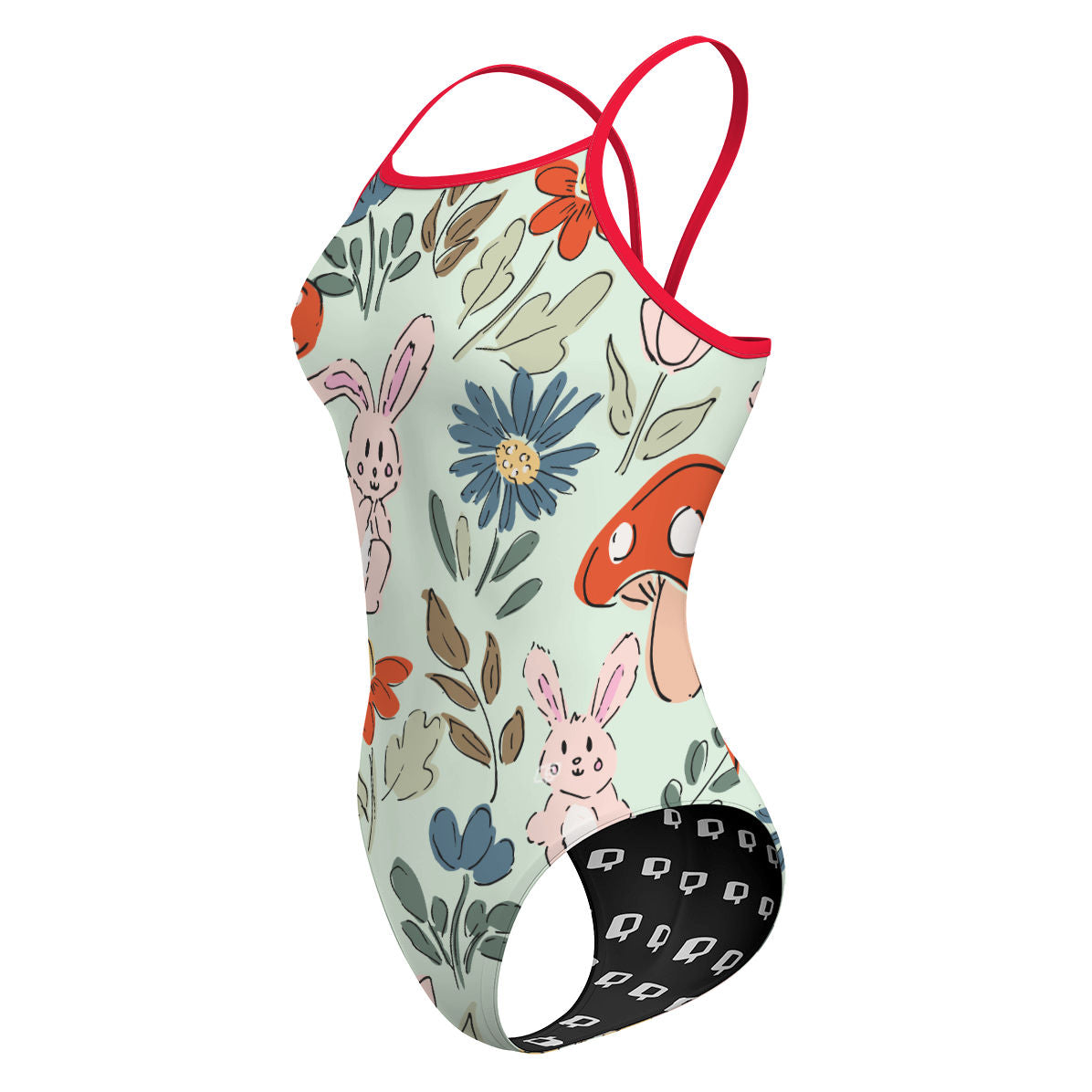 Bunny Hop - Sunback Tank Swimsuit