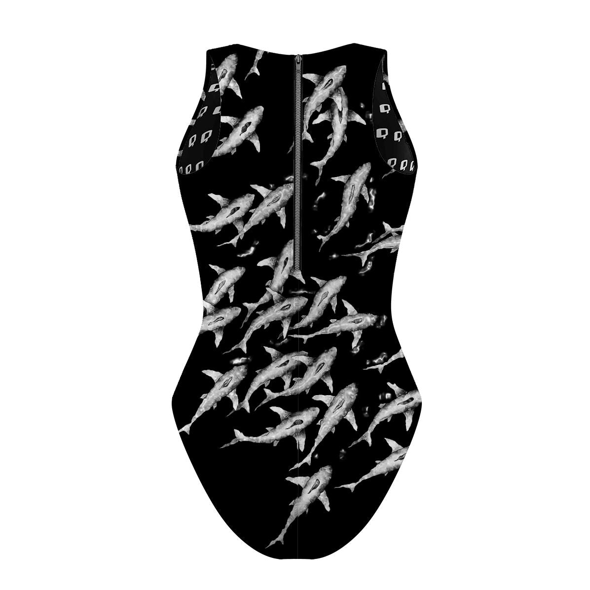 Shark Shiver - Women's Waterpolo Swimsuit Classic Cut