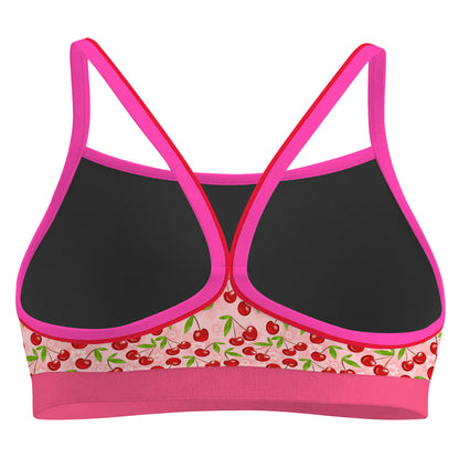 Cherry Picked Classic Sports Bikini Top