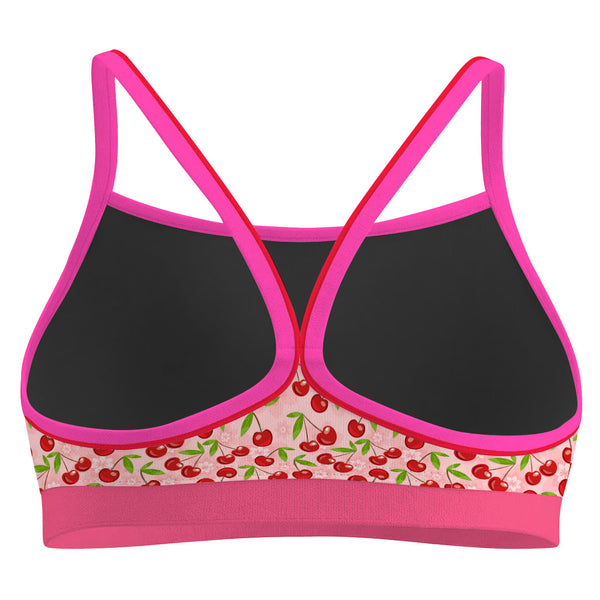 Cherry Picked Classic Sports Bikini Top